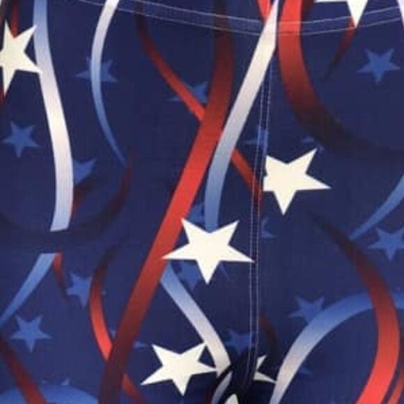 Fourth of July Capri Leggings - Picture 2 of 2